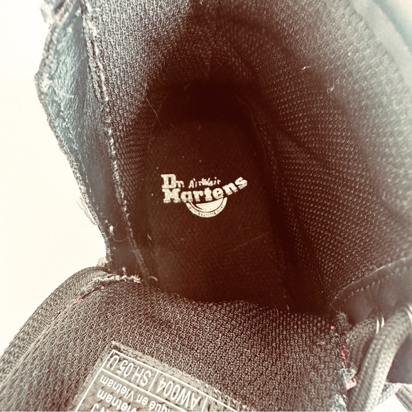 Dr. Martens Boots YOUTH 1460 Tartan  Red Plaid Kids Size 12 US - Picture 9 of 13